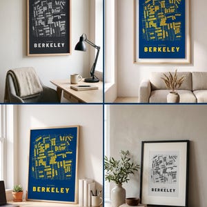 Berkeley map wall art — Listing image 02 — rooms