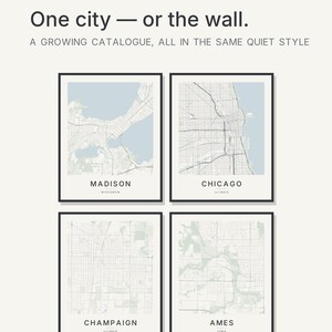 Madison map wall art — Listing image 03 — flat