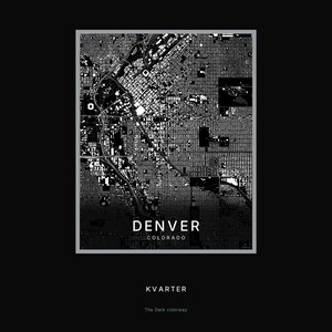 Denver map wall art — Listing image 09 — brand