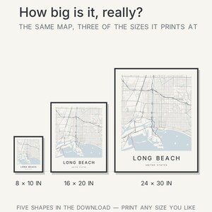 Long Beach map wall art — Listing image 08 — hero dark