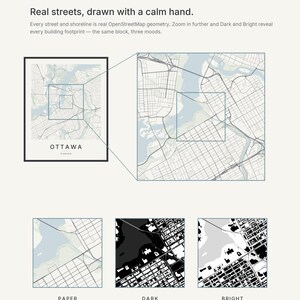 Ottawa map wall art — Listing image 05 — whatyouget