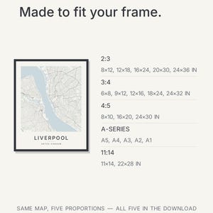 Liverpool map wall art — Listing image 07 — gallerywall