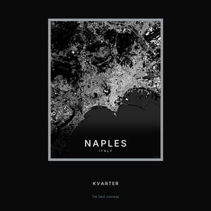 Naples map wall art — Listing image 08 — hero dark
