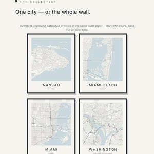 Nassau map wall art — Listing image 07 — gallerywall