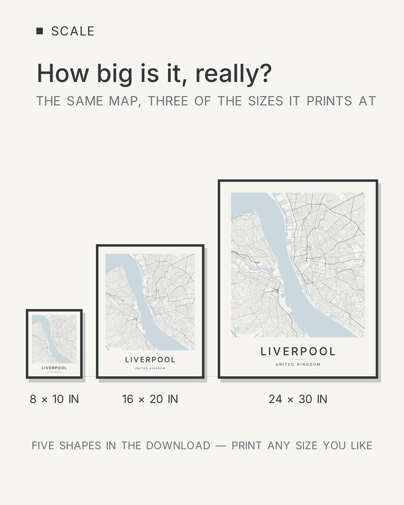 Liverpool map wall art — Listing image 08 — hero dark