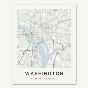 Washington map wall art — Listing image 09 — brand