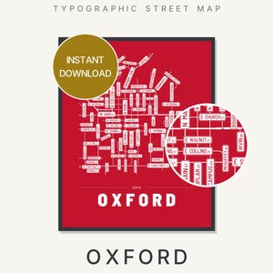 Oxford map wall art — Listing image 01 — hero
