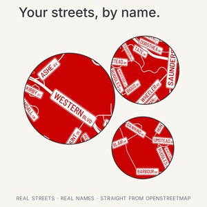 Raleigh map wall art — Listing image 03 — findstreet