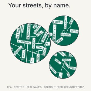 Athens map wall art — Listing image 03 — findstreet