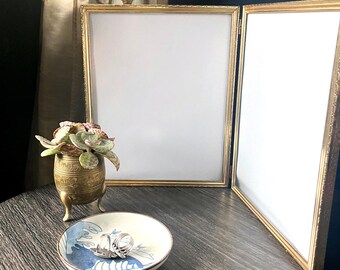Vintage Hinged Diptych Frame
