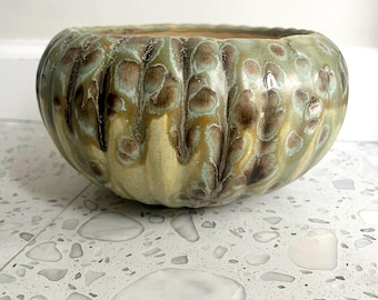 Green Glaze Ceramic Planter