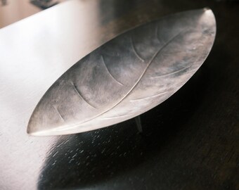 Silver Leaf Dish