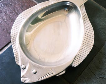 Pewter Fish Dish