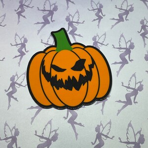 Creepy Pumpkin, Halloween Sticker, halloween decor, Weatherproof Vinyl