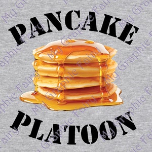 Pelotão de panquecas, imagem de sublimação, arquivo png, design de camisa de futebol, download digital, pronto para dtf