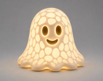 Friendly spirit night light, with base