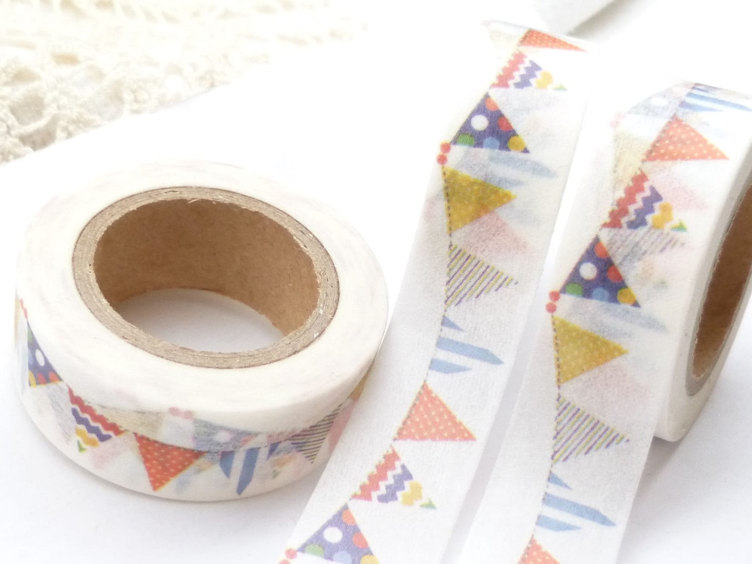 Washi Tape Banner Washi Tape Party Washi Tape Flag Washi Etsy