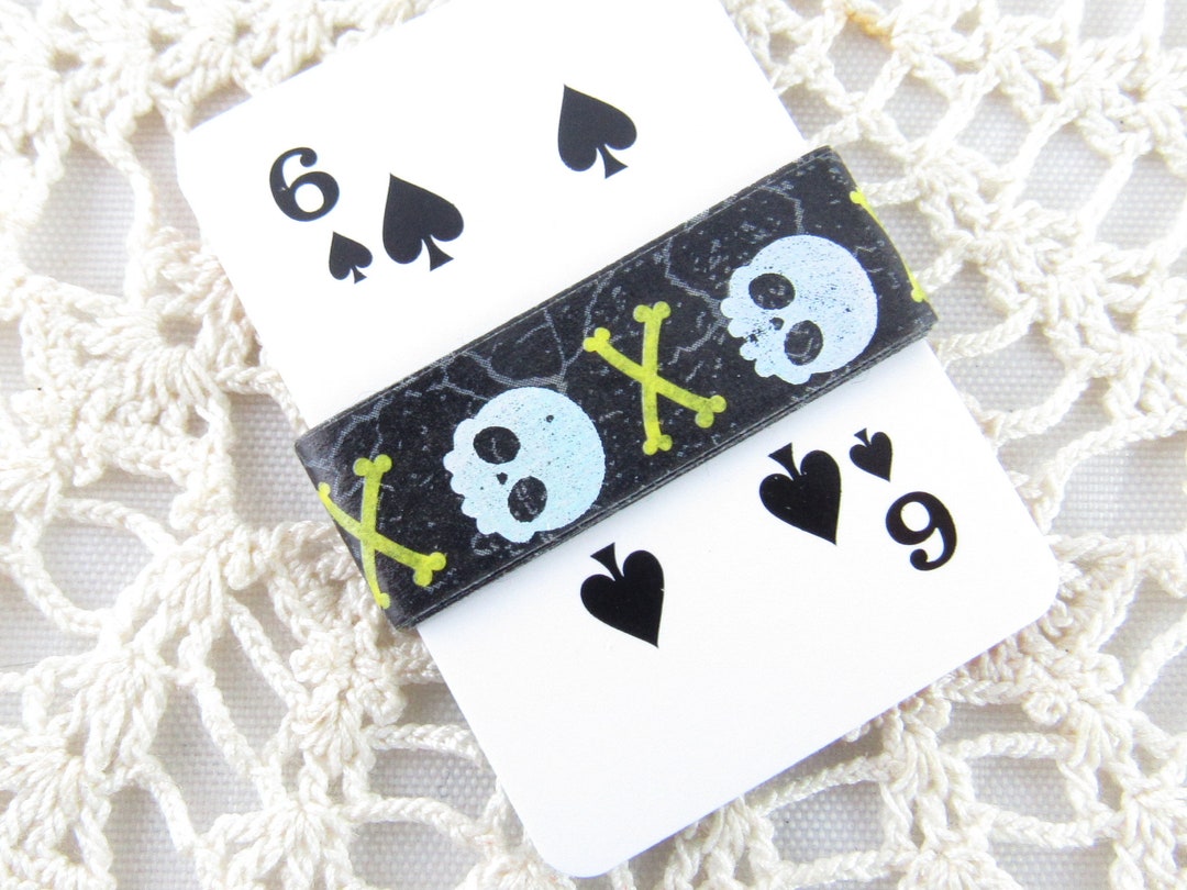 Sample Washi Tape Skull Washi Tape Toxic Washi Tape Etsy