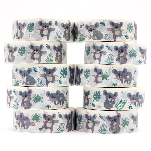 Washi Tape Koala Bear, Animal Washi Tape,  Full Roll - SSS9