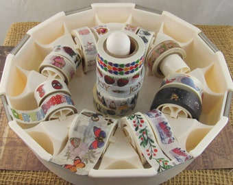 16 Roll Washi Tape Dispenser, Washi Tape Storage Box, Washi Tape Container