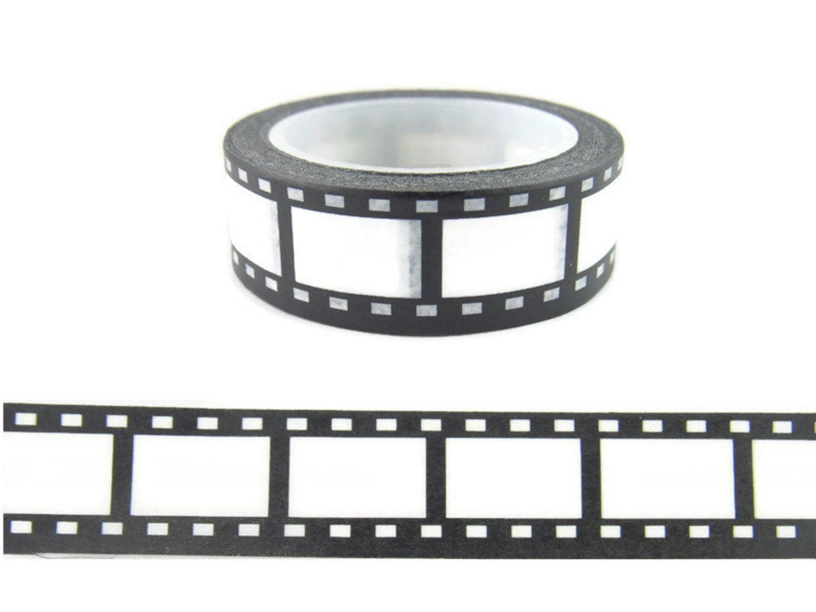 Roll of Film Washi Tape Film Movie Washi Tape Full Roll Etsy