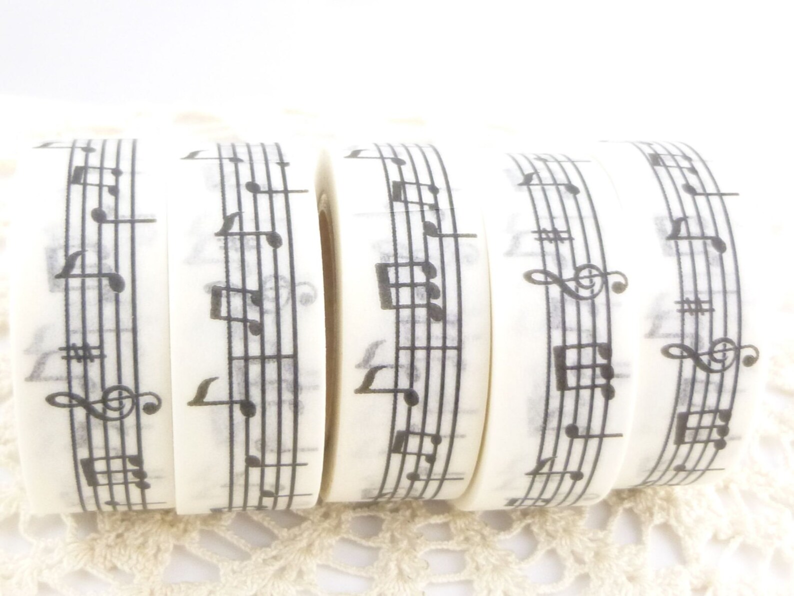 Musical Notes Washi Tape Sheet Music Washi Tape Gclef Washi Etsy