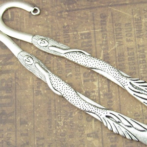 Mermaid Bookmark,  Silver Metal Bookmark, Tibetan Silver Bookmark Base (1)
