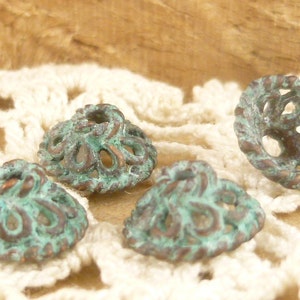 Cappellino a perline in filigrana Patina Piccolo, Rustico, Mykonos Colting Beads 6 M18 X4075 immagine 3