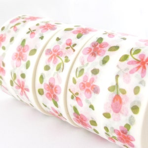 Washi Tape, Washi Tape, Bunte Blumen Washi Tape, Washi Tape, volle Rolle - A866