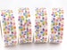 Washi Tape, Rainbow Flower Washi Tape, Full Roll - H1348 