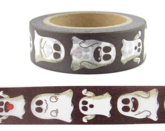 Nastro washi fantasma, nastro washi di Halloween, rotolo intero - CWWTS-4