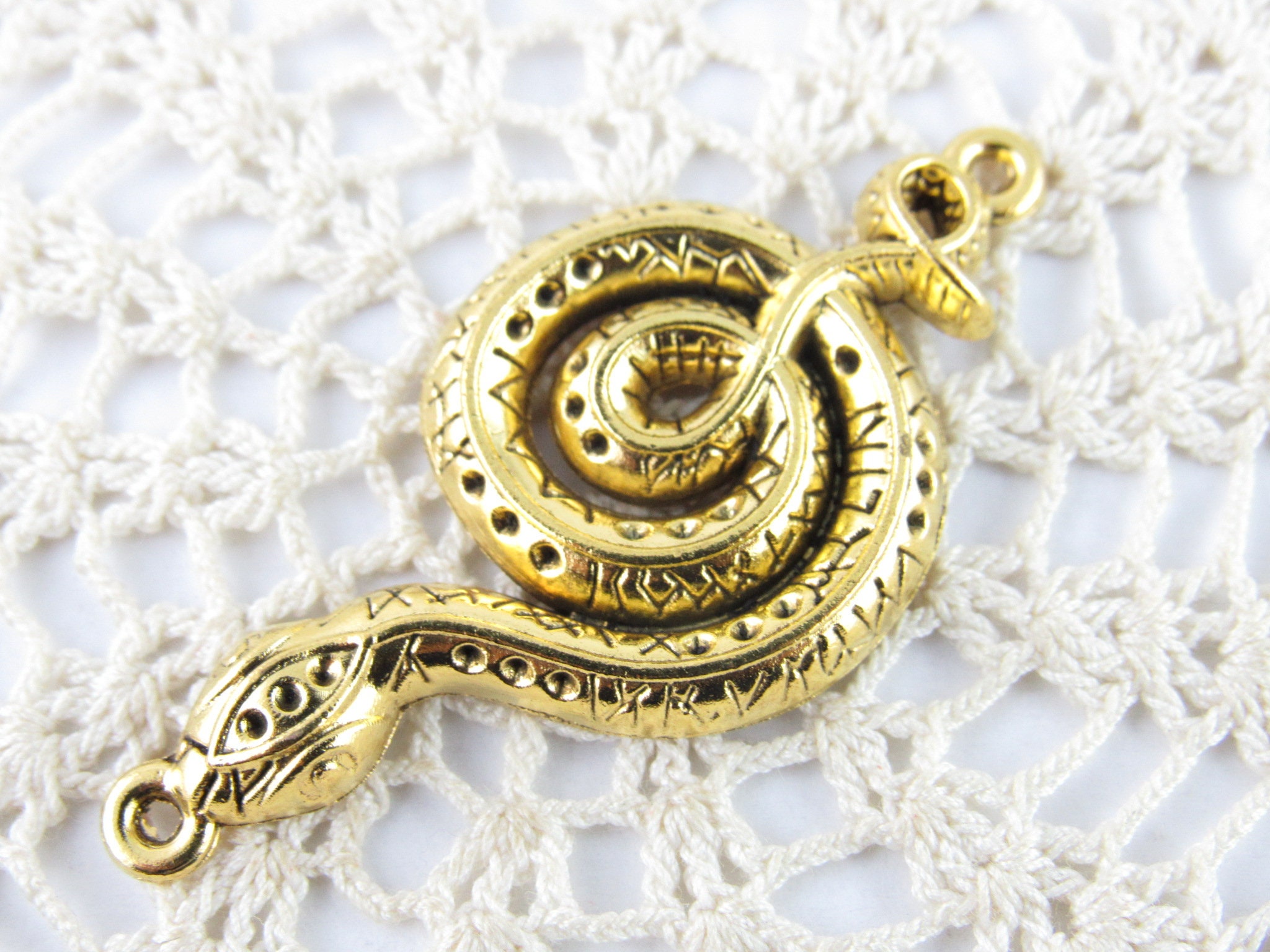 Charm Connector Antiqued Gold by Fallen Aristocrat — FALLEN ARISTOCRAT