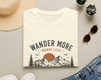 Life is Better Outside, Vintage T shirt, Unisex Soft style T-Shirt, Happy Camper, Camping Shirt