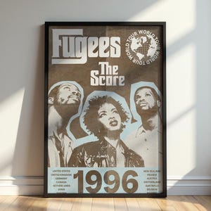 Fugees Poster - Etsy