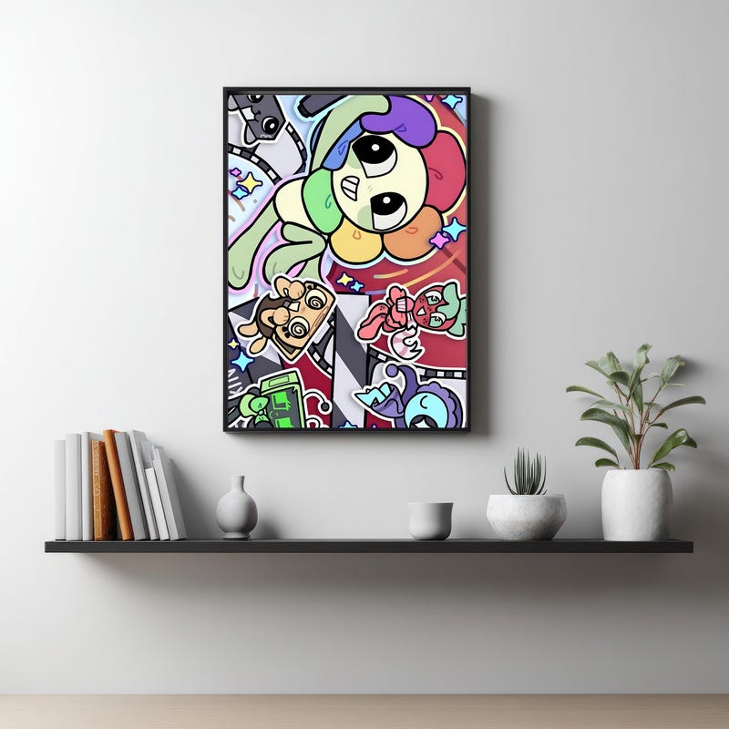 Dandy Poster Dandy's World - Etsy