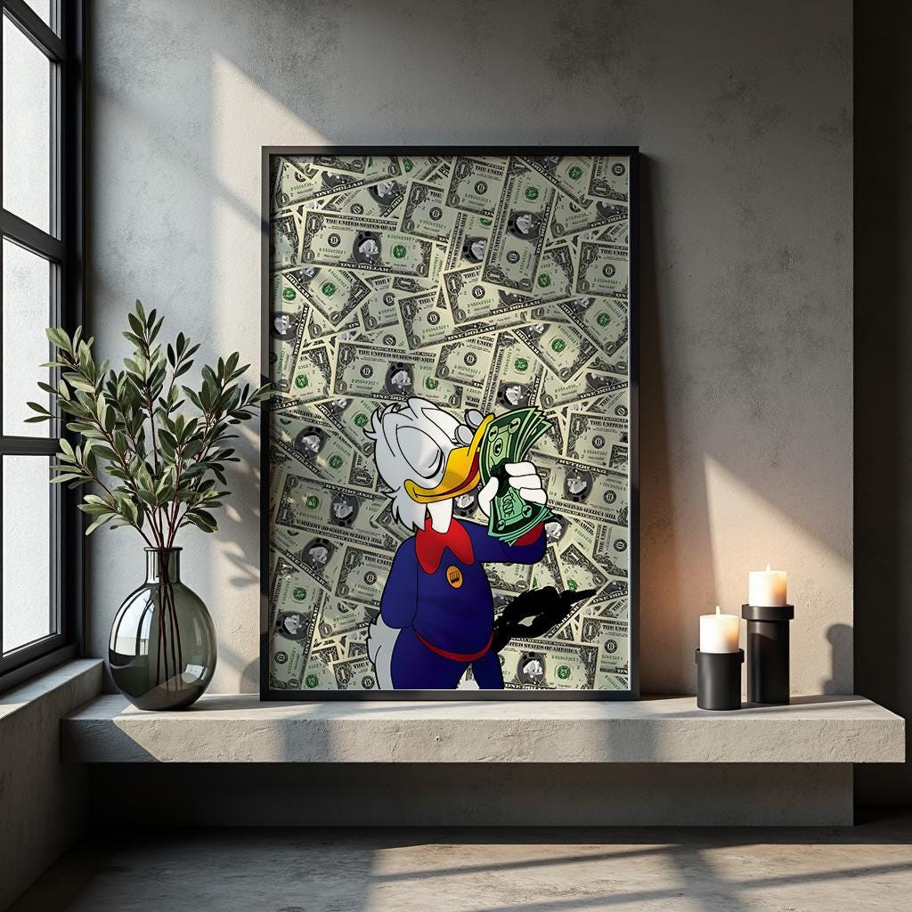 Uncle scrooge money - Etsy 日本