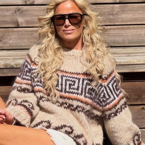 SWEATER TEJIDO MUJER pullover mujer kid mohair best womens gift handmade best gift pullover tejido mujer ropa tejida cardigan tejido mujer