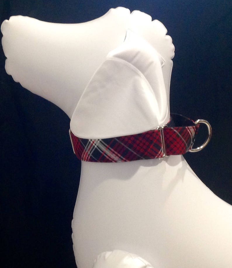 Personalized Martingale Dog Collar With Flower or Bow Tie With Etsy