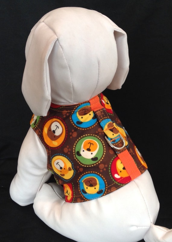 Dog Harness Vest Doggy Pattern Size XXS XS S M Etsy