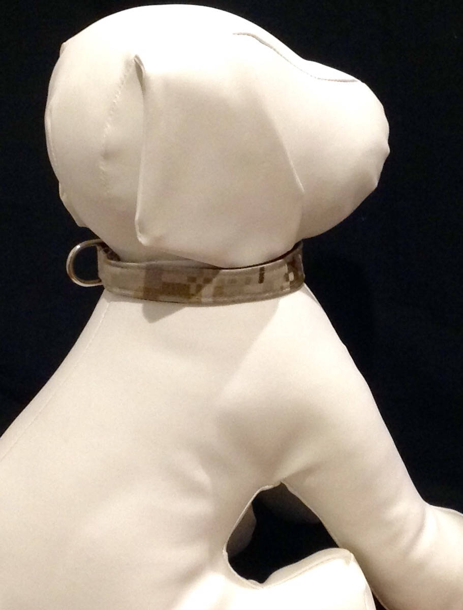 Military Dog Collar - Available in multiple fabrics  - Size XS, S, M,…