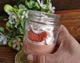 Orange Dessert Style Candle