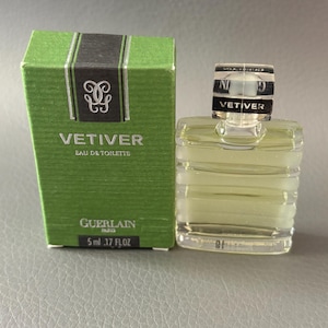 Guerlain Vetiver Vintage - Etsy