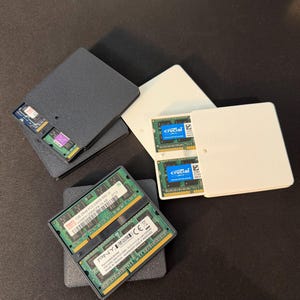 SO DIMM RAM Storage Case, 3D Printed Memory Holder for Technicians