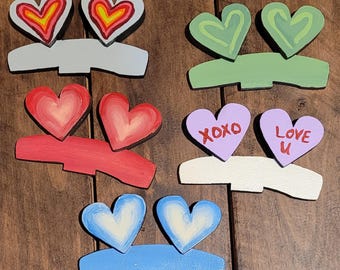 Interchangeable Shelf Sitter Hat - Heart Hats