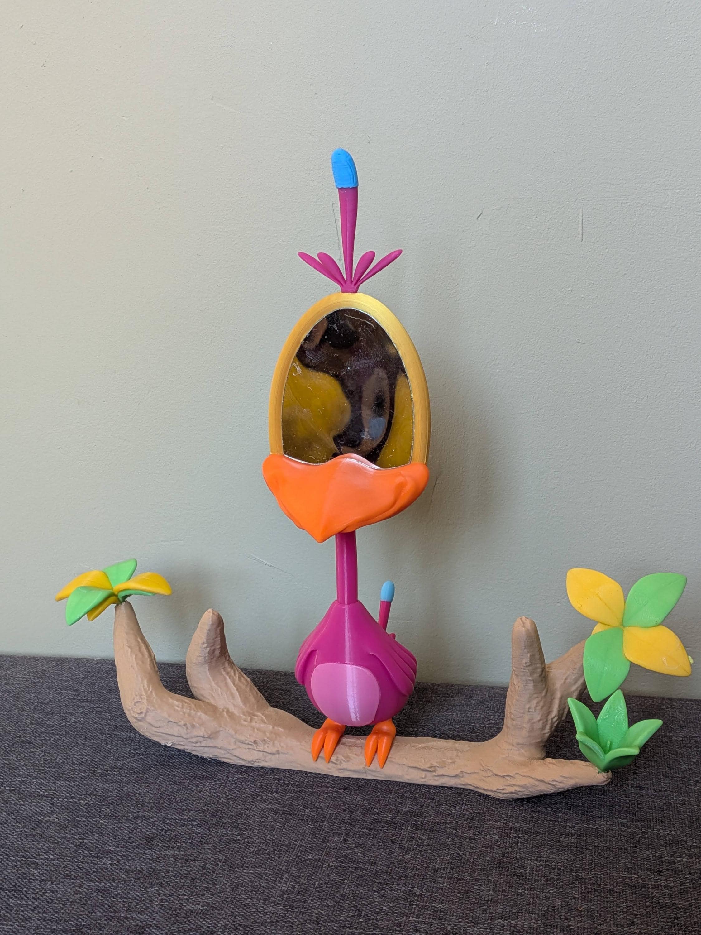 Alice in Wonderland Bird Mirror - Etsy