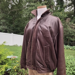 Golden Bear Vintage Leather Jacket - Etsy