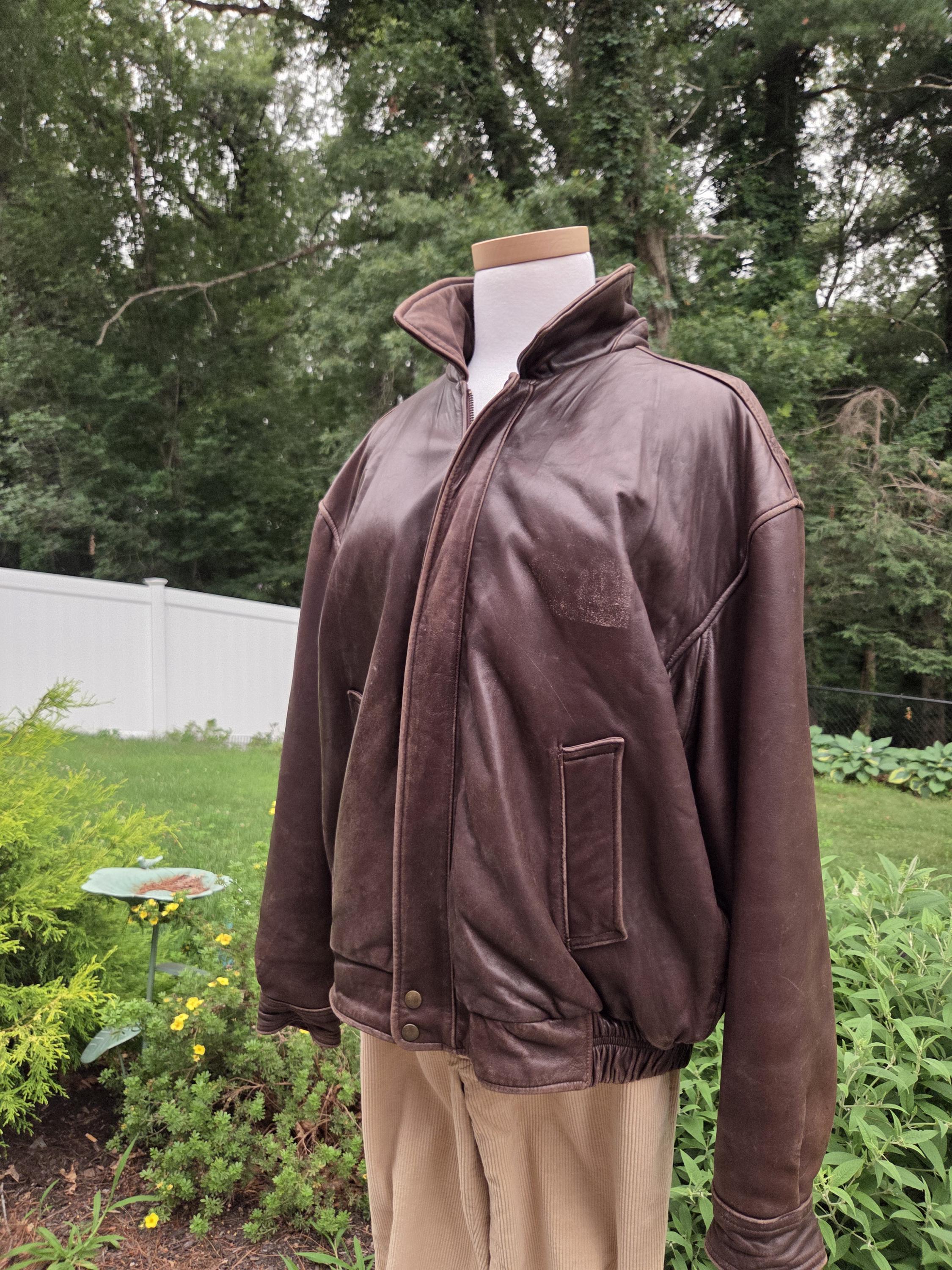 Golden Bear Vintage Leather Jacket - Etsy