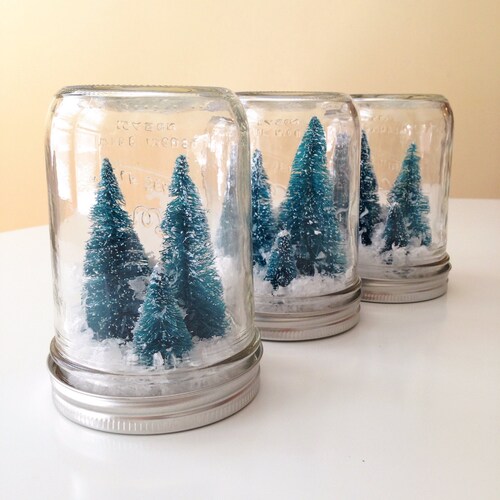 Winter Wonderland Mason Jar Christmas Decoration