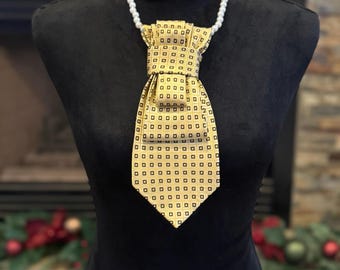 Upcycled Krawatte Halskette | Ms. Eastside