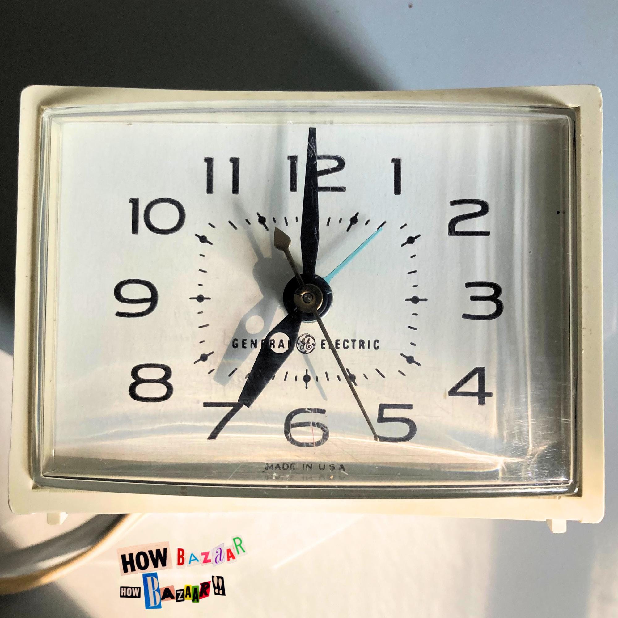 Vintage Alarm Clock General Electric - Etsy